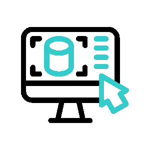 Ikona vaizduoja kompiuterio ekraną su CAD projekto rėmais ir žymekliu &ndash; žymi centro palaikomas CAD projektavimo programas, įskaitant SolidWorks, xDesign, xShape, CATIA.